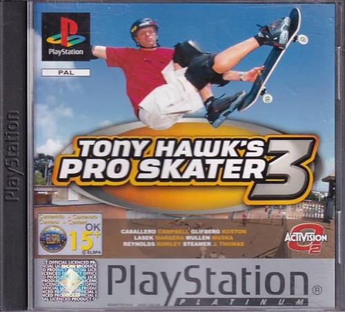 Tony Hawks Pro Skater 3 Platinum - PS1 (B Grade) (Used) (Eng)
